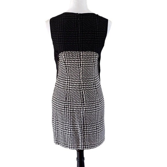 RAG & Bone Black & White Fleet Sleeveless Silk Dress - Picture 2 of 9